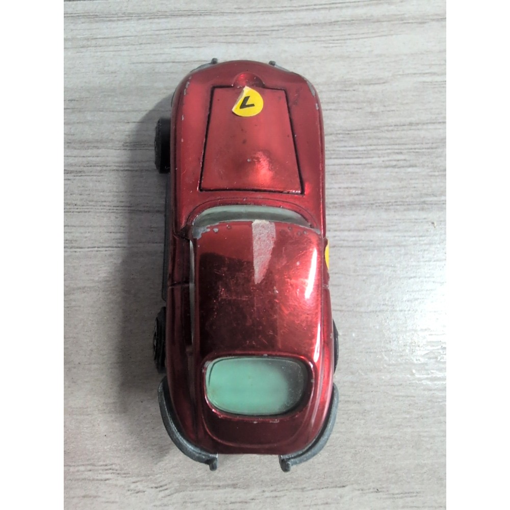 Vintage (1969) Johnny Lightning Topper Custom XKE Red ( READ )